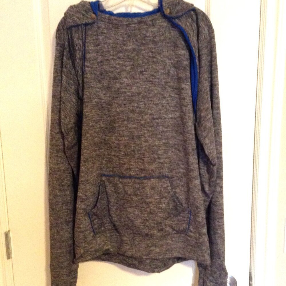 Sew Moe Men's Hoodie Handmade Custom Clothing Size XL Sweater Kangaroo Pocket